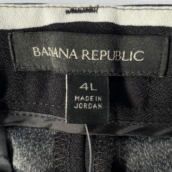 Banana Republic Avery Ankle Pants Womens 4 Long  Multi Striped Crop Trouser New - Picture 10 of 16